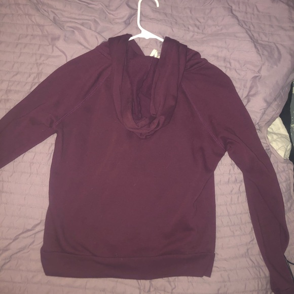 Pink zip up sweatshirt - Picture 4 of 5